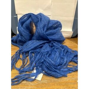 NEW BabyMo Mohair Scarf Wrap South Africa Blue Holiday Gift Idea